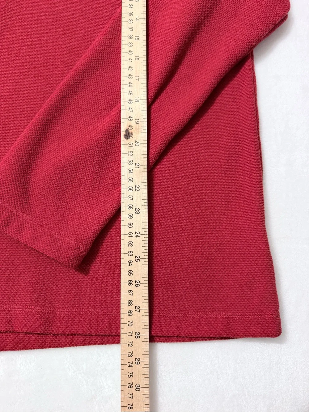 The North Face Men's Red Half-Zip Fleece Pullover